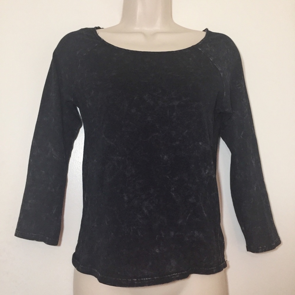 forever 21 distressed tee